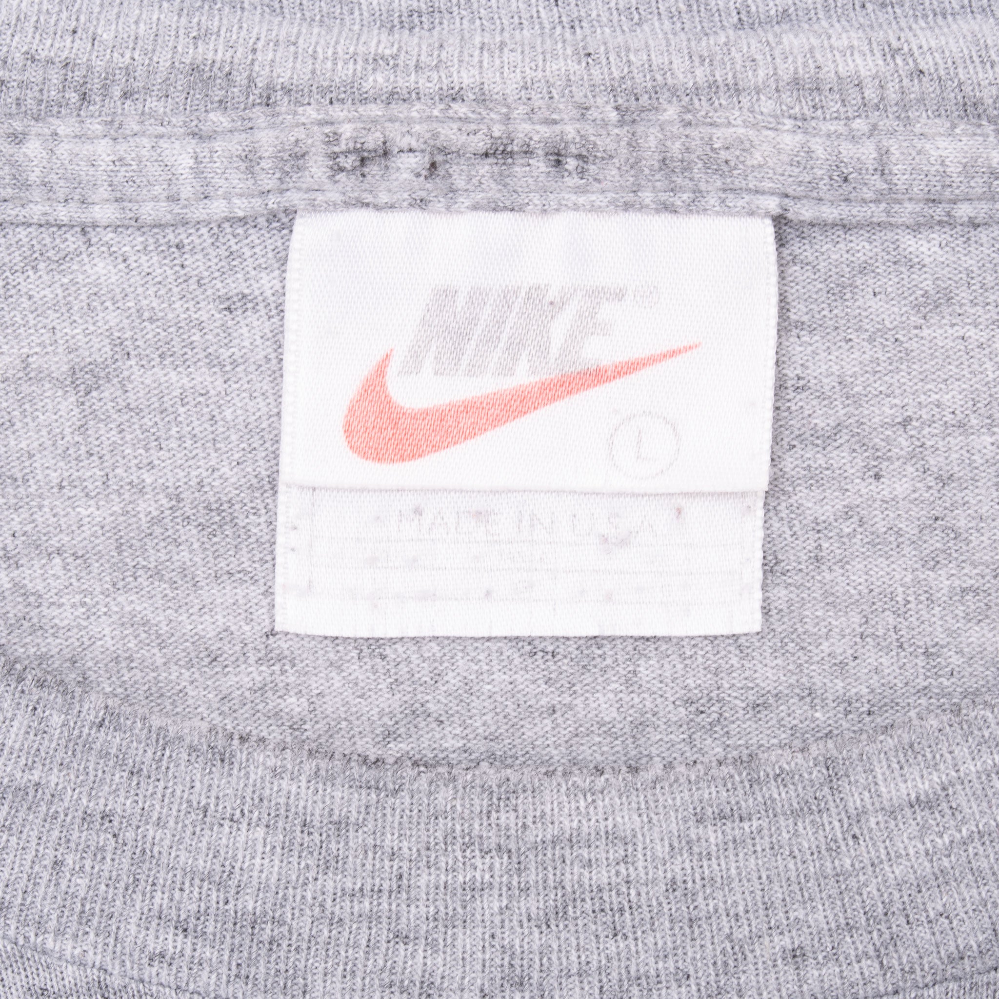 Vintage Nike Hockey Team Tee Shirt 1990S Size Large Made In Usa