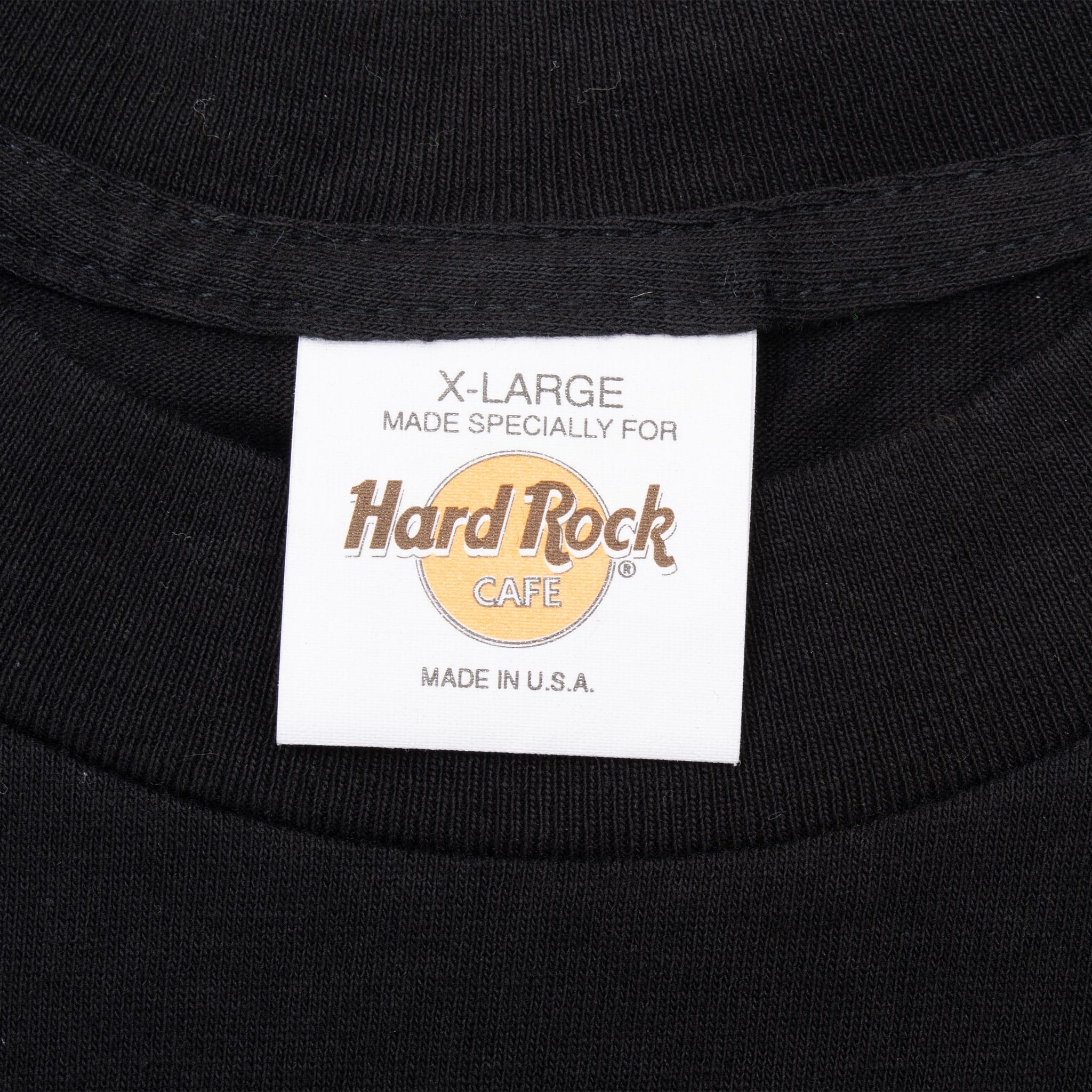 Vintage Hard Rock Cafe Boston Tee Shirt Size XL Made In USA With Single Stitch Sleeves.