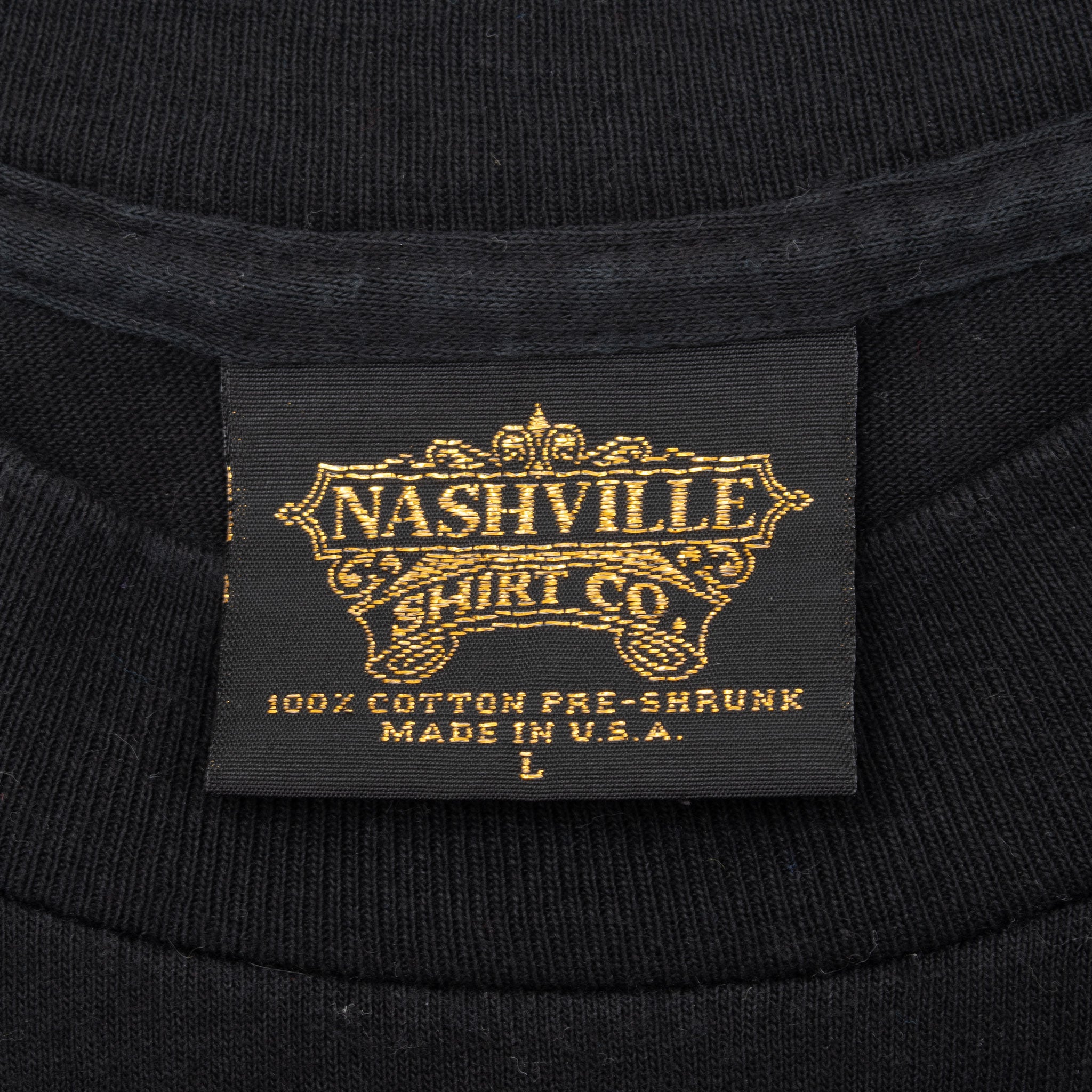 Vintage Lynyrd Skynyrd 1977 Tee Shirt Size Large Made In Usa With Single Stitch Sleeves