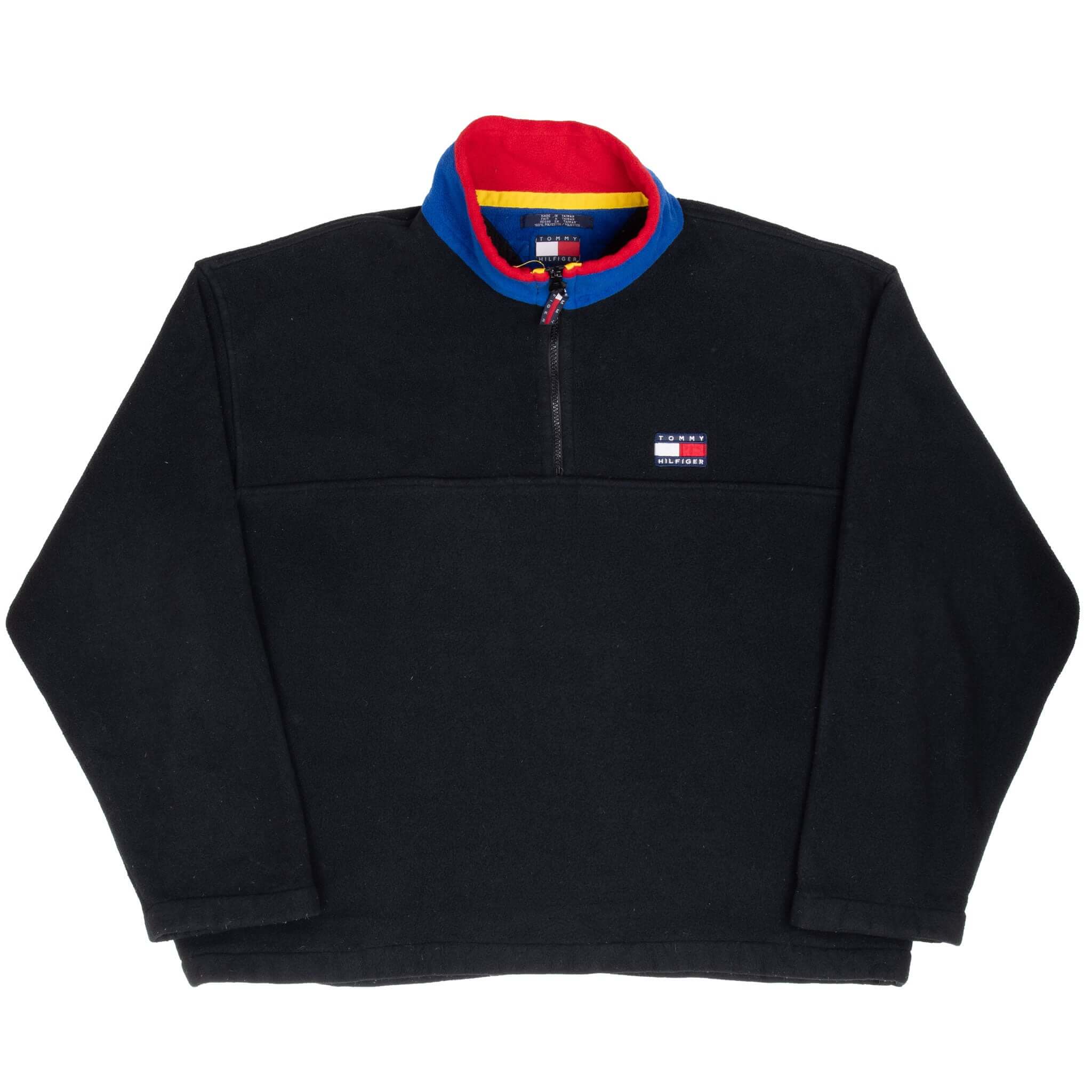 Vintage tommy hilfiger fleece jacket hotsell