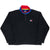 Vintage Tommy Hilfiger Black Quarter Zip Fleece Jacket 1990S Size XL