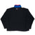 Vintage Tommy Hilfiger Black Quarter Zip Fleece Jacket 1990S Size XL
