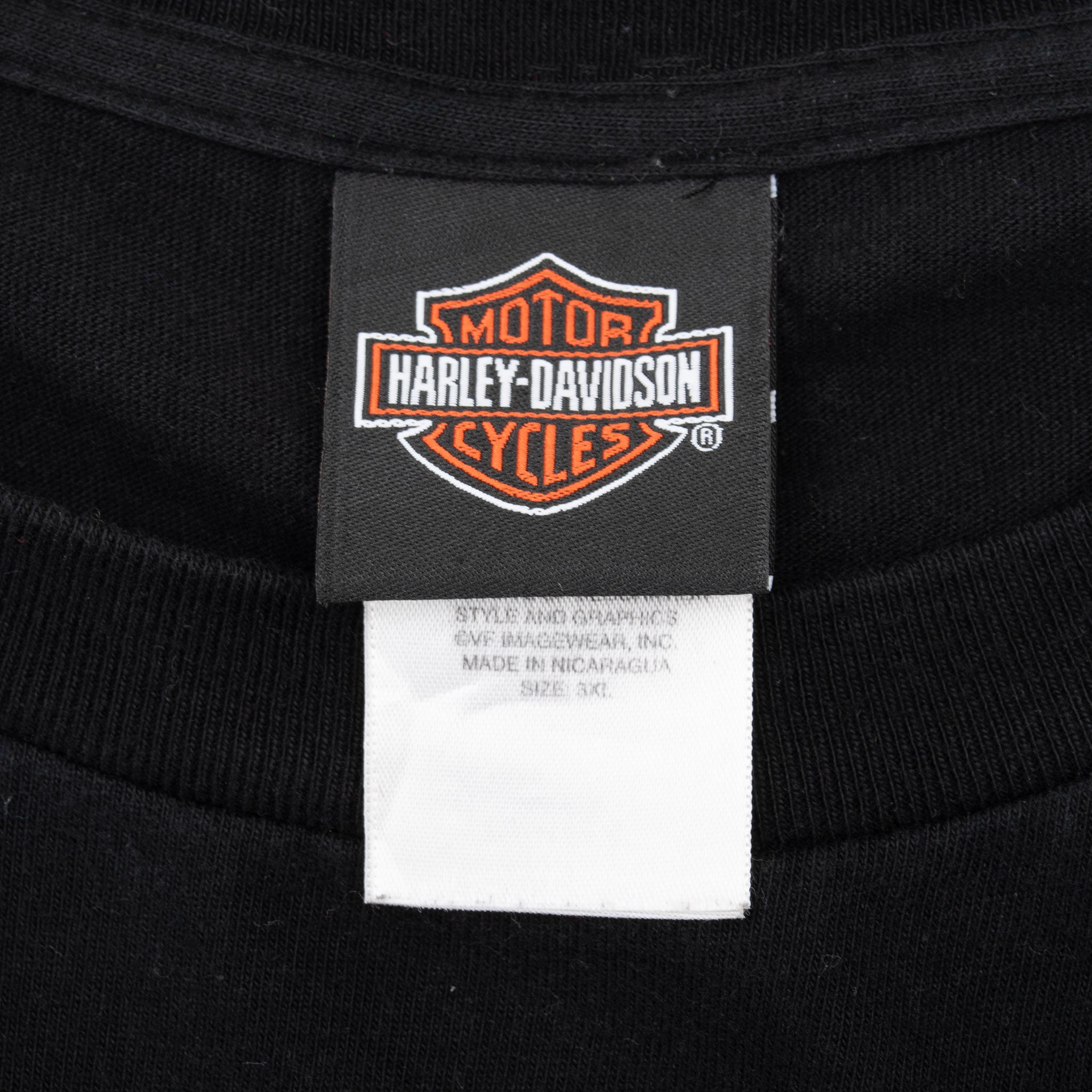 Vintage Harley Davidson Eagle 2010 Tee Shirt Size 2XL