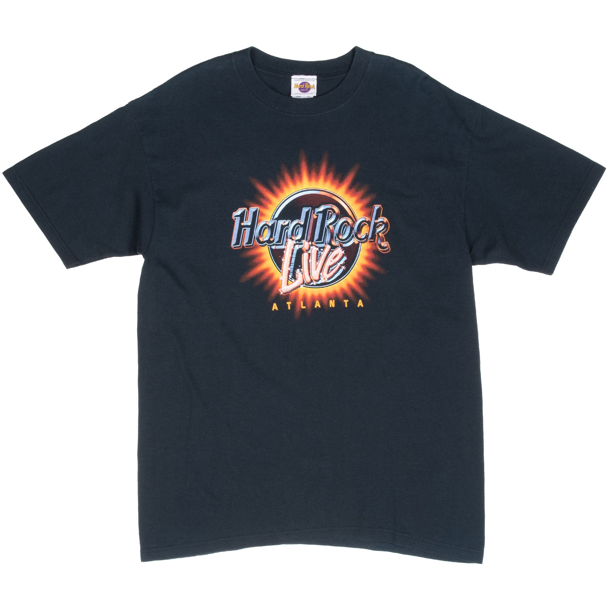 Vintage Hard Rock Cafe Live Atlanta 2000S Tee Shirt Size Large
