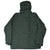 Back of green Patagonia Windsweep hooded shell jacket