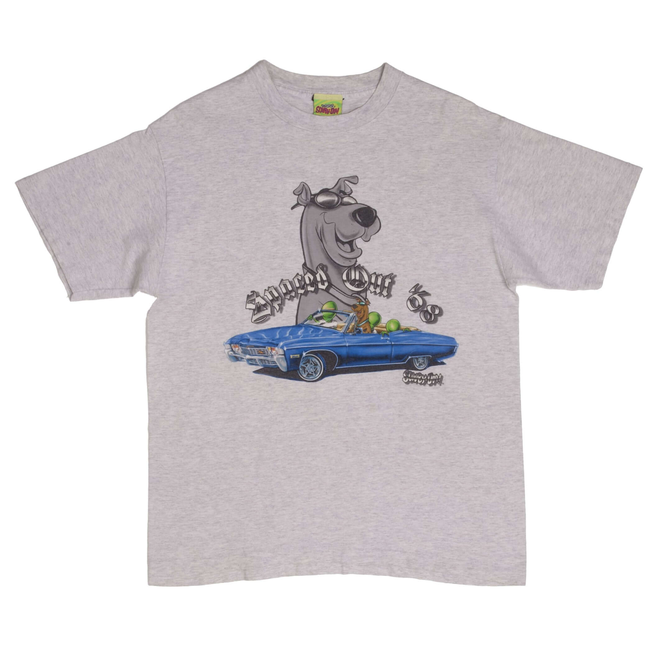 Vintage Scooby-Doo Spaced Out 68 Tee Shirt 1998 Size Large With Single Stitch Sleeves