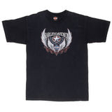 Vintage Harley Davidson Rockville 2002 Tee Shirt Size Large Made In Usa