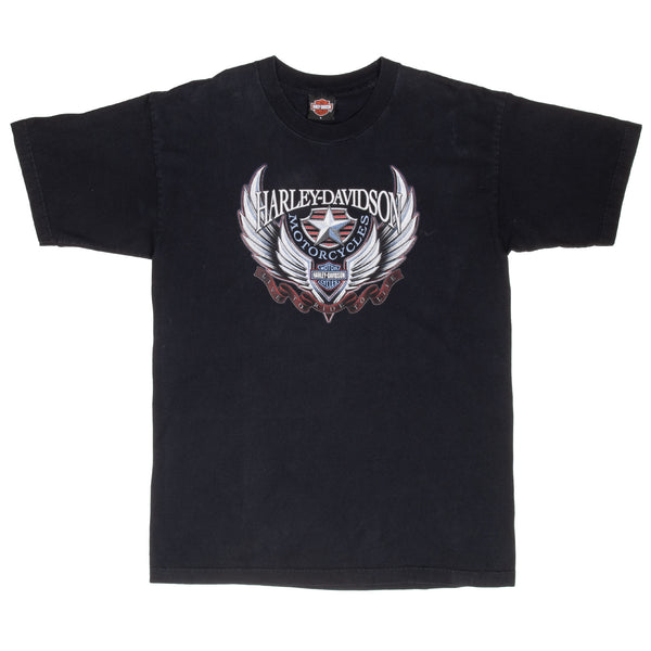Vintage Harley Davidson Rockville 2002 Tee Shirt Size Large Made In Usa