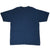 Plain navy back of Cleveland Indians short-sleeve T-shirt
