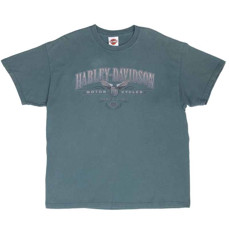 Vintage Harley Davidson Topkea 2005 Tee Shirt Size XL Made In Usa