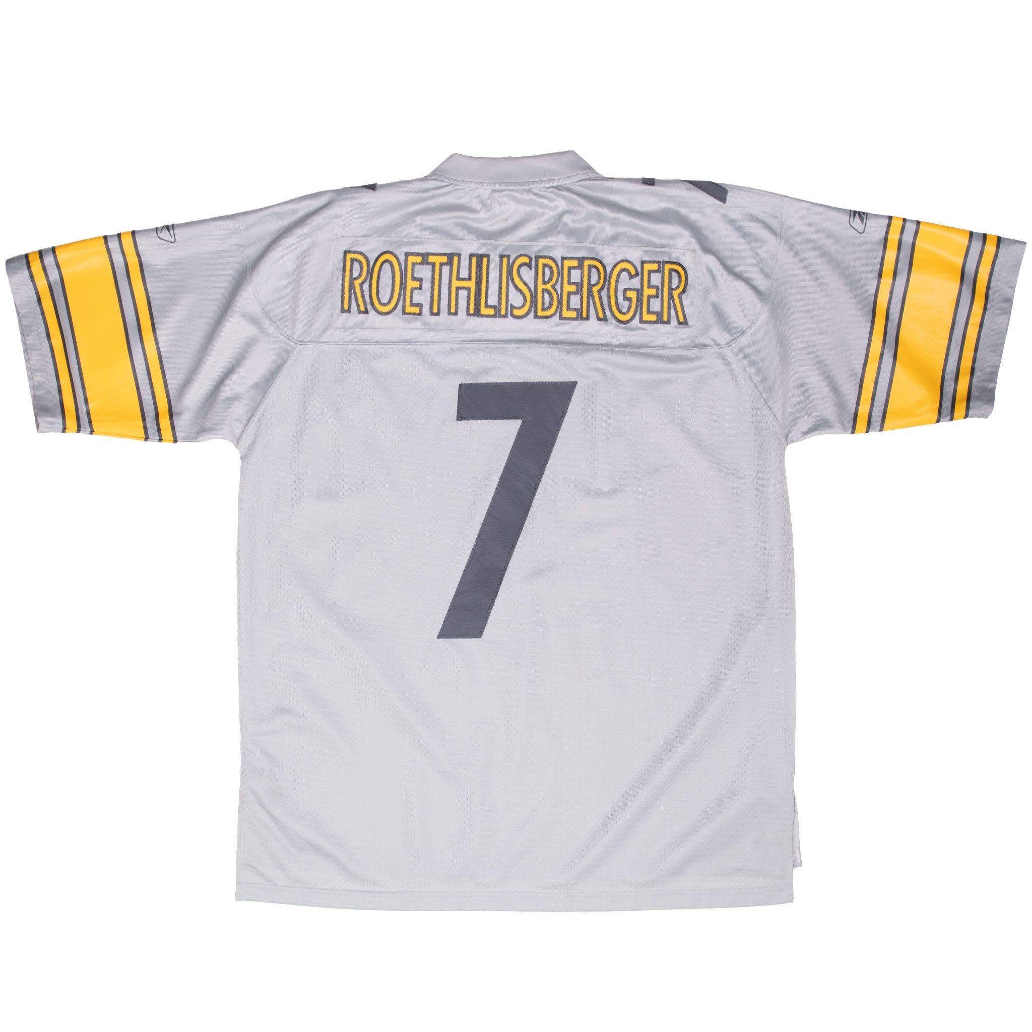 Vintage Nfl Pittsburgh Steelers Roethlisberger #7 Reebok Jersey 2000S Size XL