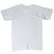 Back of white Chicago Bulls short-sleeve T-shirt with no graphic