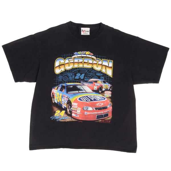 Vintage Nascar Jeff Gordon 24 Dupont 1998 Tee Shirt Size XL 