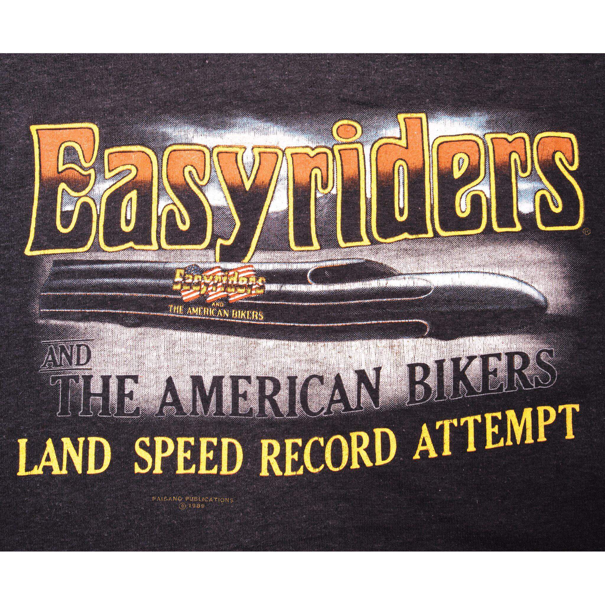 VINTAGE EASYRIDERS TEE SHIRT 1989 SIZE MEDIUM MADE IN USA