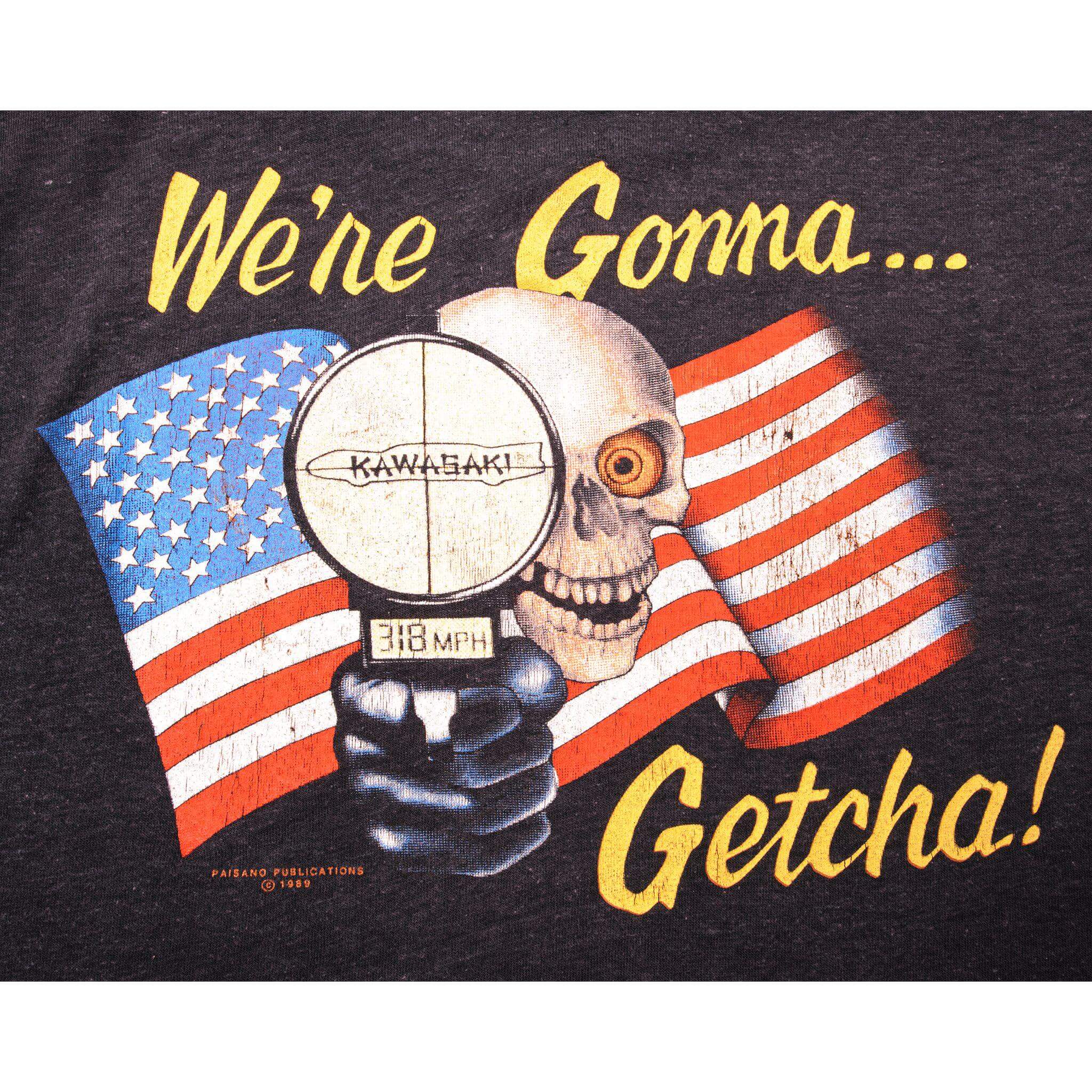 VINTAGE EASYRIDERS TEE SHIRT 1989 SIZE MEDIUM MADE IN USA