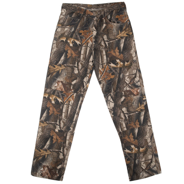 Vintage Wrangler Realtree Hardwoods Hunting Camo Pants Size 34X34
