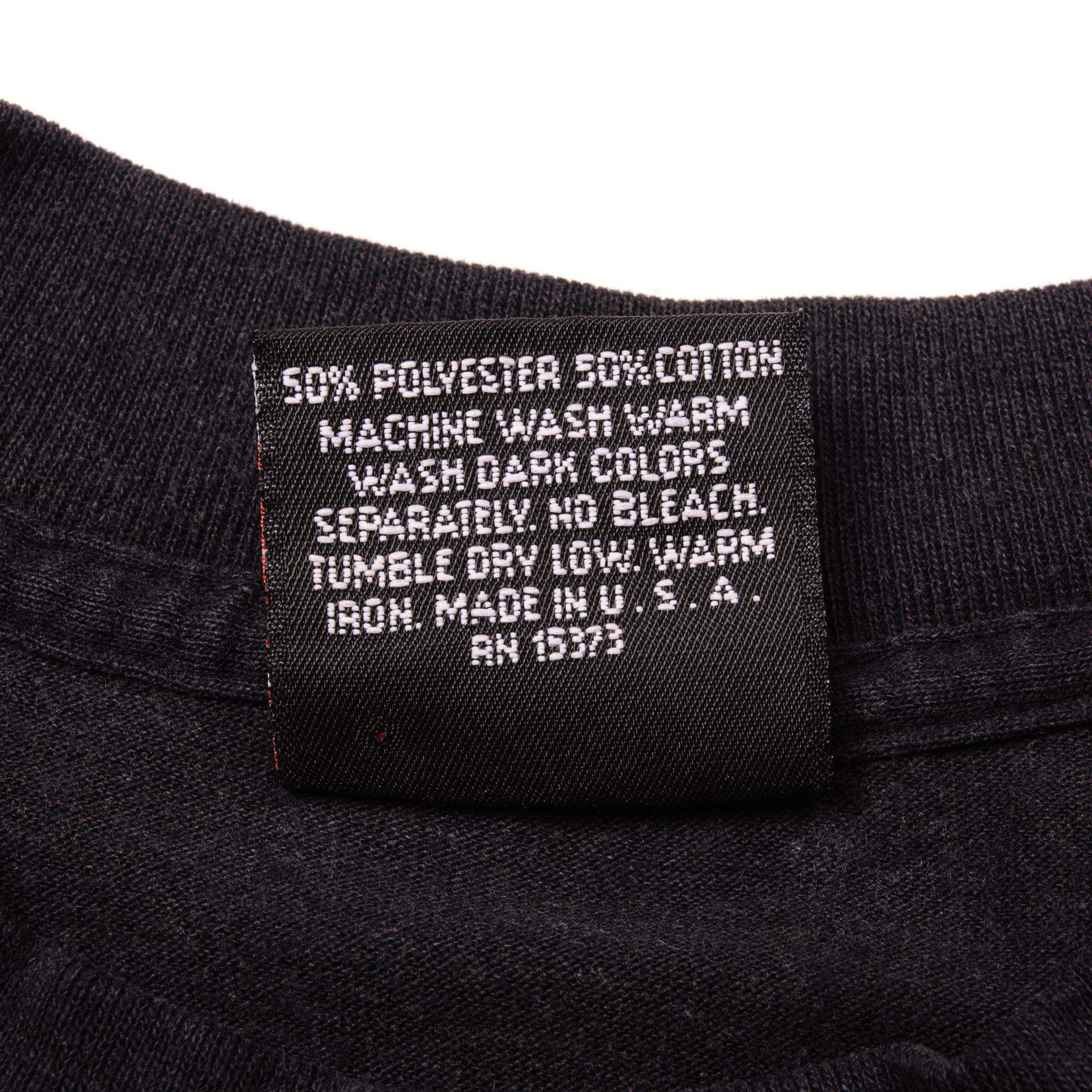 VINTAGE 3D EMBLEM HARLEY DAVIDSON TEE SHIRT 1991 SIZE MEDIUM MADE IN USA