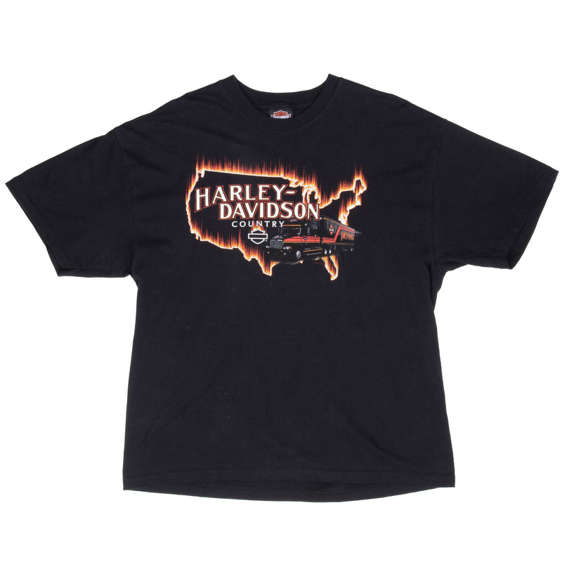 Vintage Harley Davidson Country Daytona Tee Shirt 2009 Size Large Made In Usa