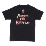 Vintage WWE World Wrestling Federation HBK Shown Michael The Source Of Strength Tee Shirt 2002 Size Medium