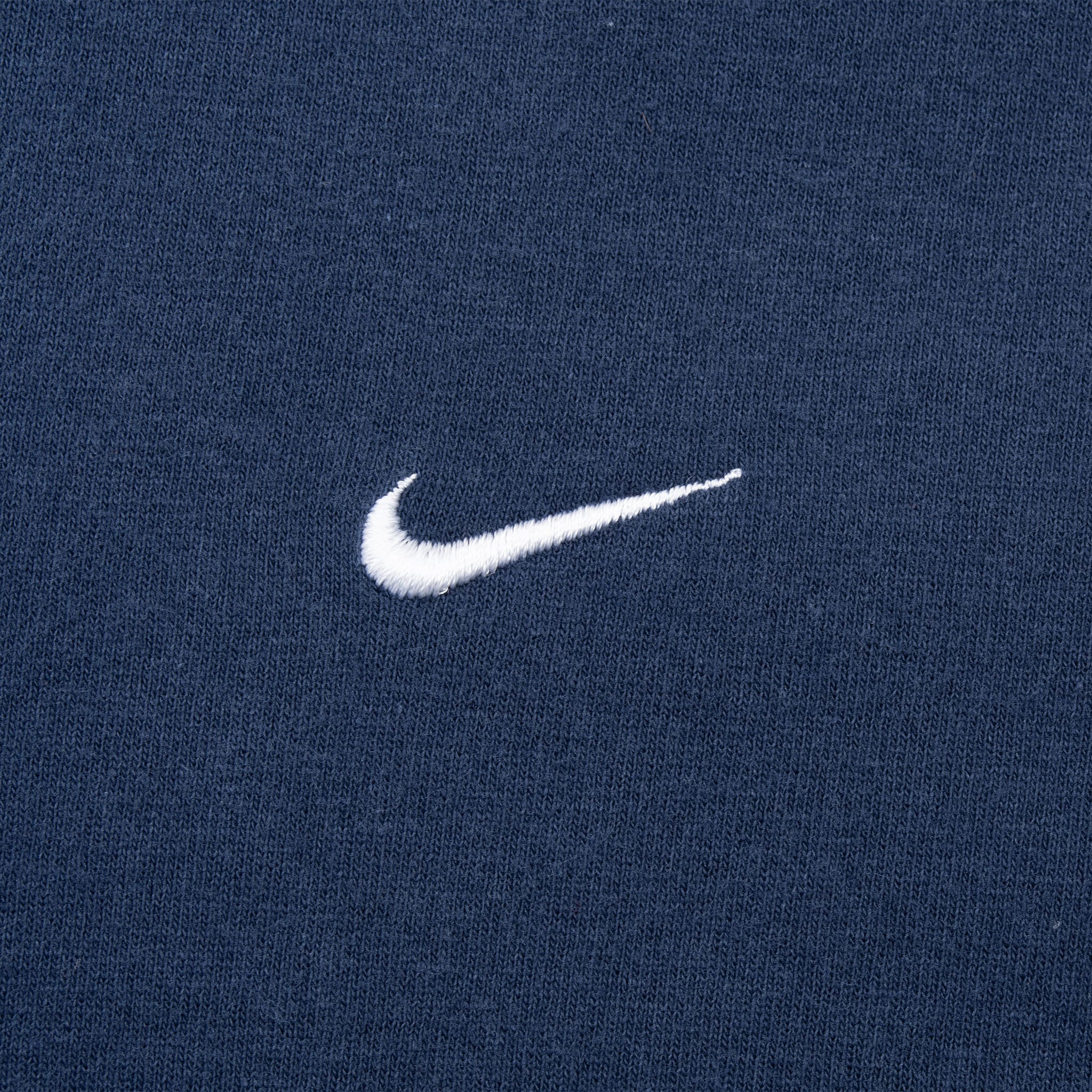Vintage Nike Classic Swoosh Navy Blue Tee Shirt 2000S Size 2XL Made In USA