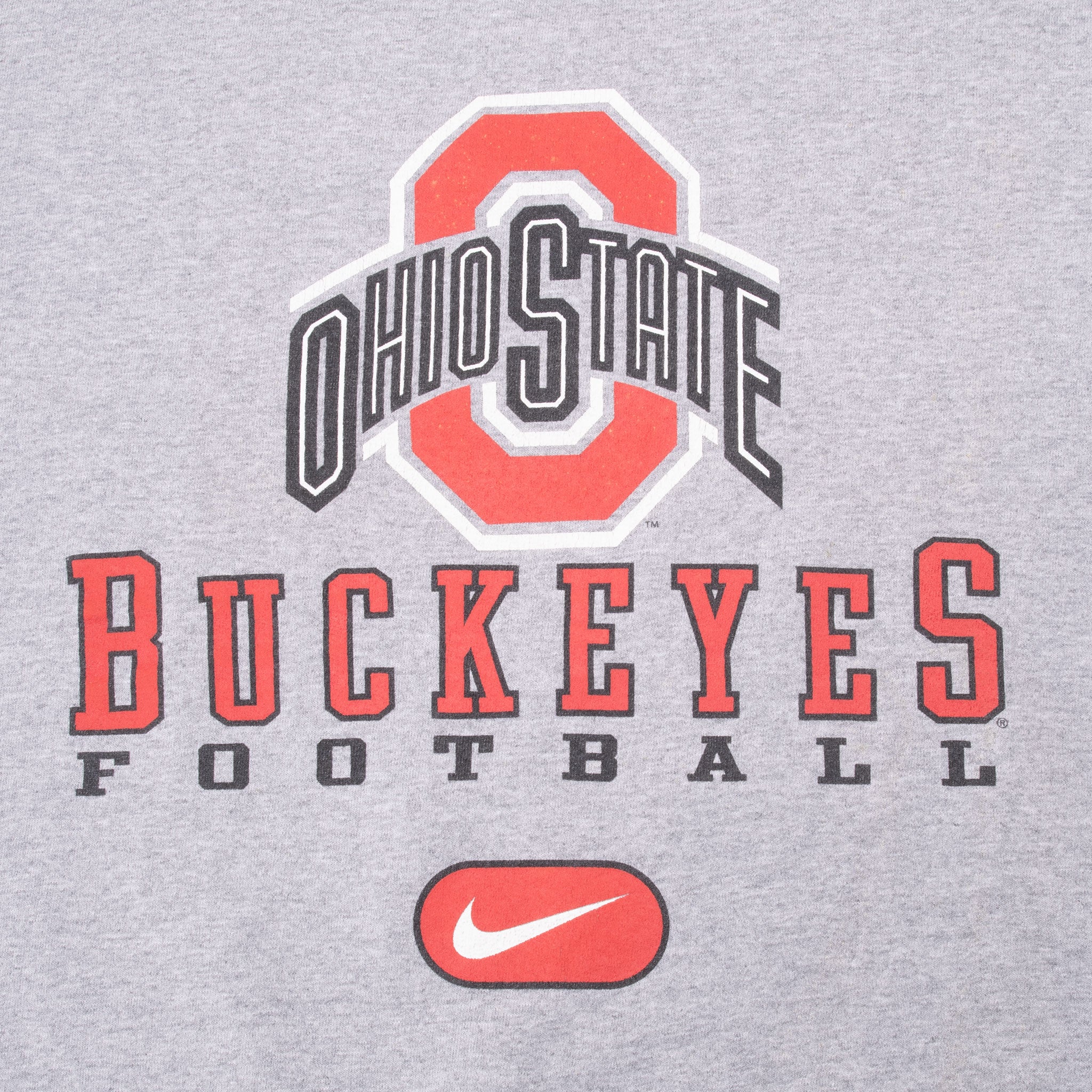 Vintage Nike Center Swoosh Ncaa Ohio State Sweatshirt 1990S Size Large Made In Usa