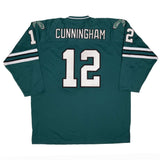 Vintage NFL Philadelphia Eagles Randall  Cunningham #12 Mitchell And Ness Throwback Jersey 1992 Size 52 