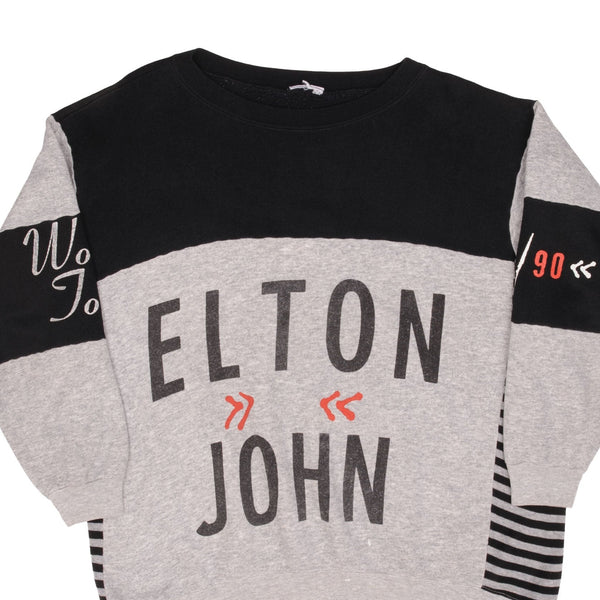 Vintage Elton John 1990 1991 World Tour Sweatshirt Size XL