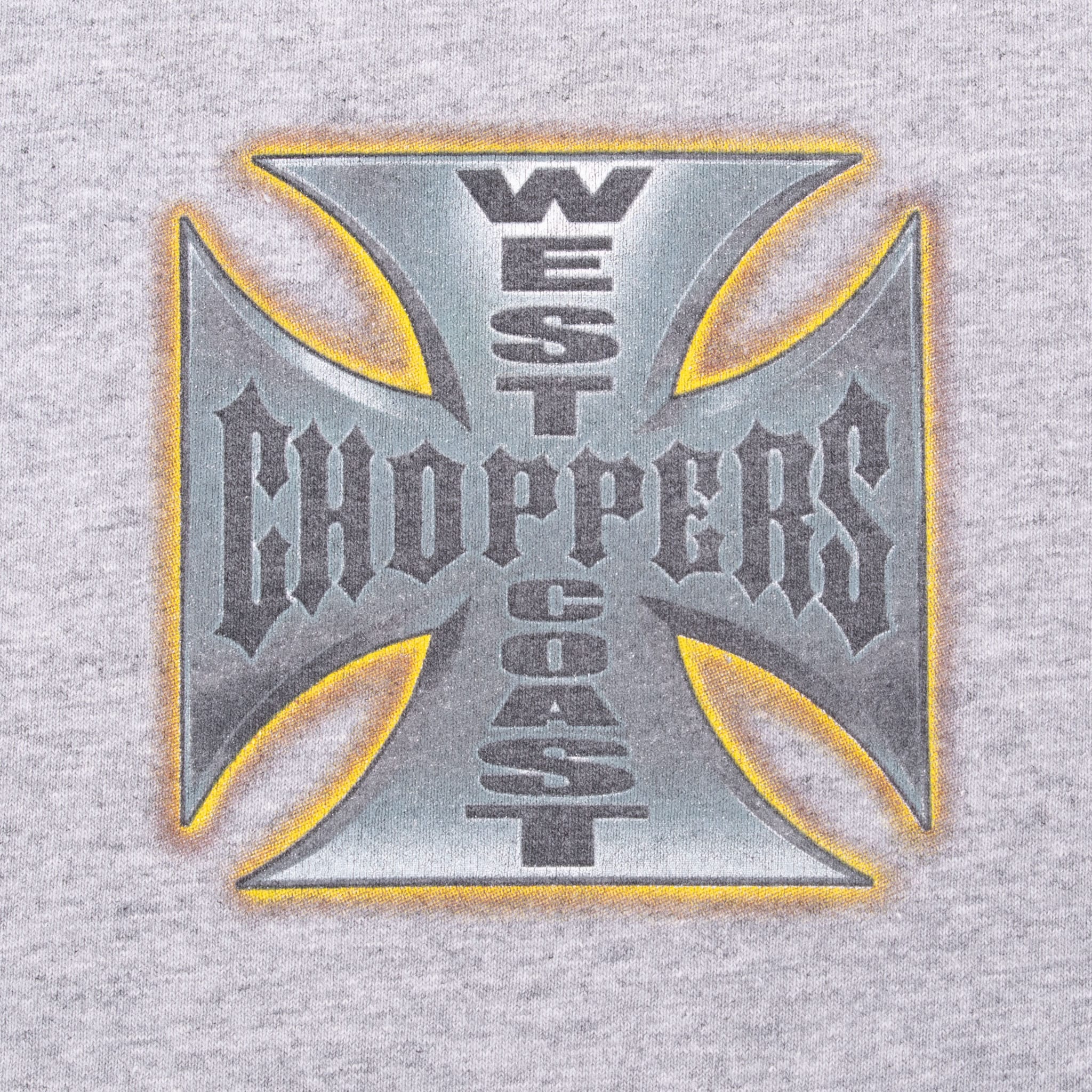 Vintage West Coast Choppers Long Beach California 2000S Biker Tee Shirt Size 2Xl
