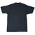 Back of black Dallas Cowboys T-shirt with a plain, unprinted design
