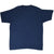 Plain back of navy Cleveland Indians short-sleeve T-shirt