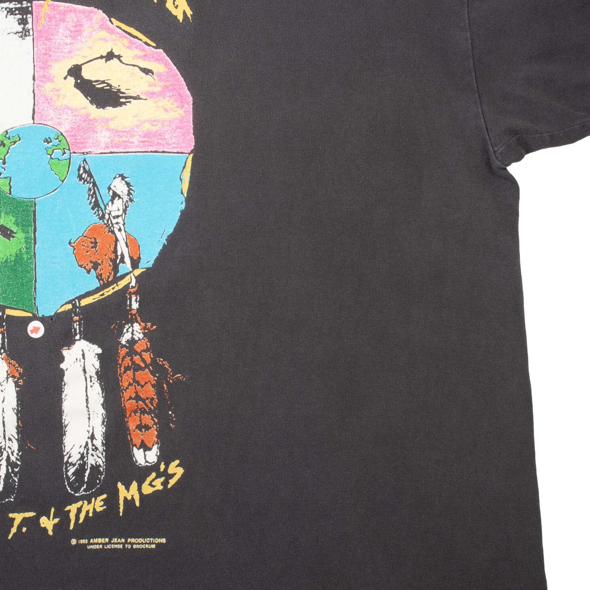 VINTAGE NEIL YOUNG WORLD TOUR 1993 TEE SHIRT XL MADE IN USA