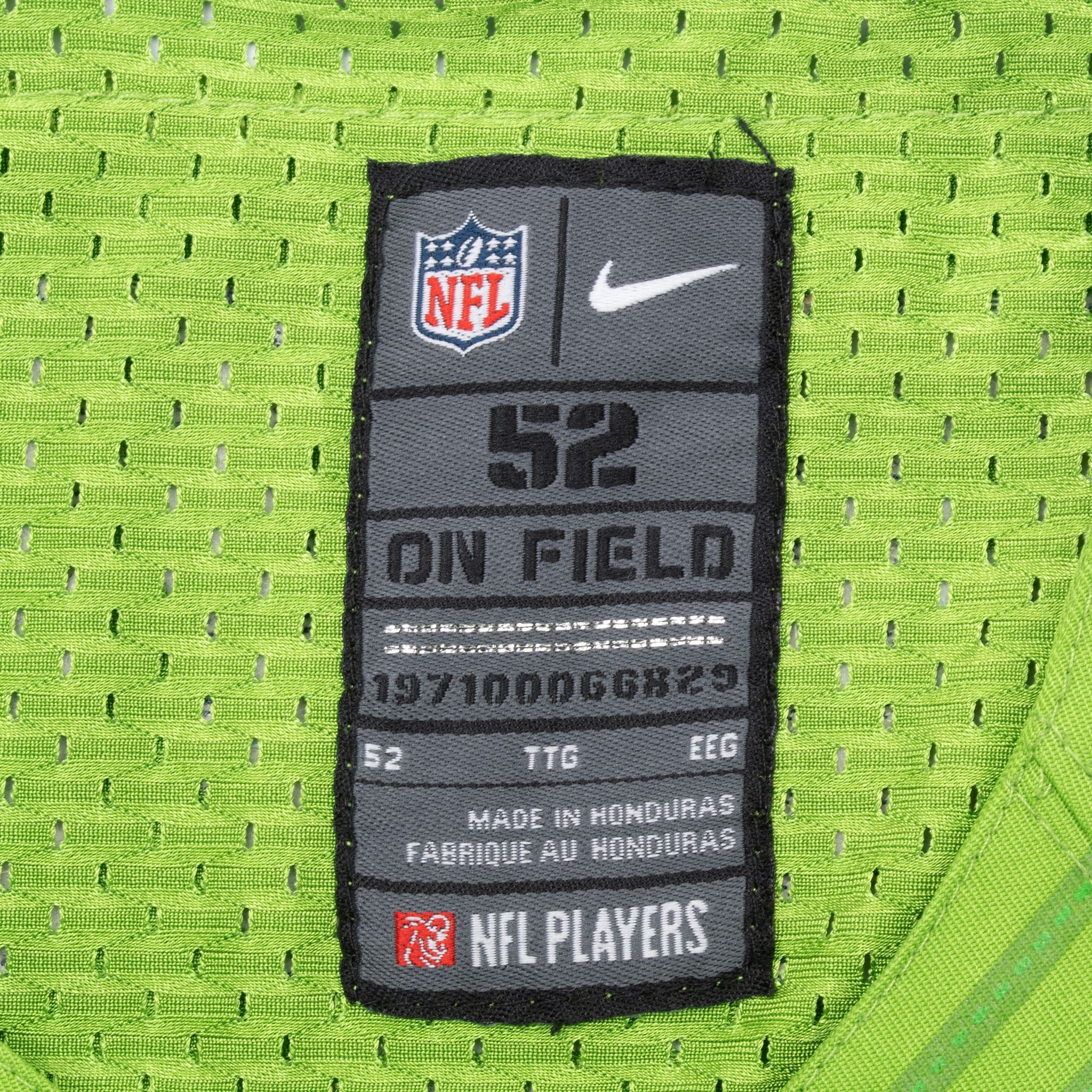 Vintage Nfl Seattle Seahawks Harvin #11 Nike Jersey Size 52