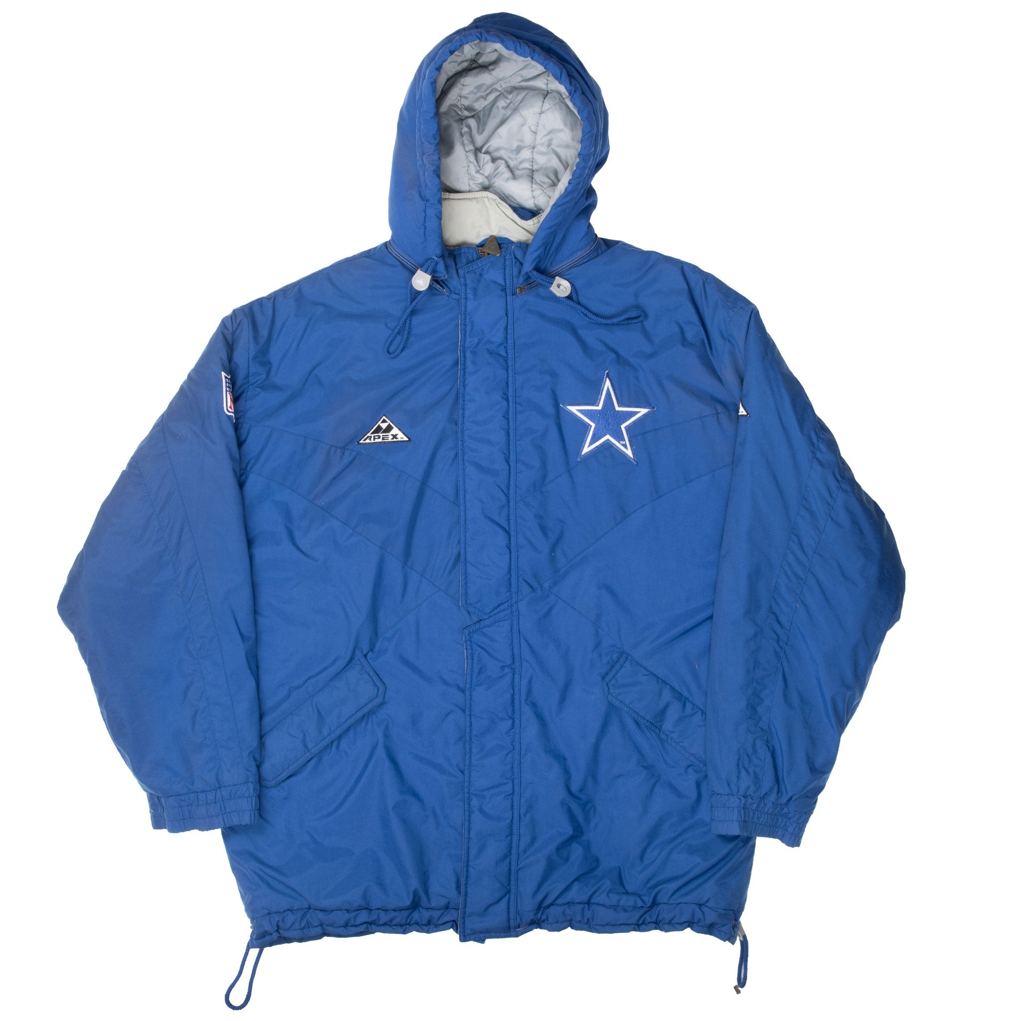 Vintage Nfl Dallas Cowboys Apex Heavy Coat Jacket 1990S Size XL
