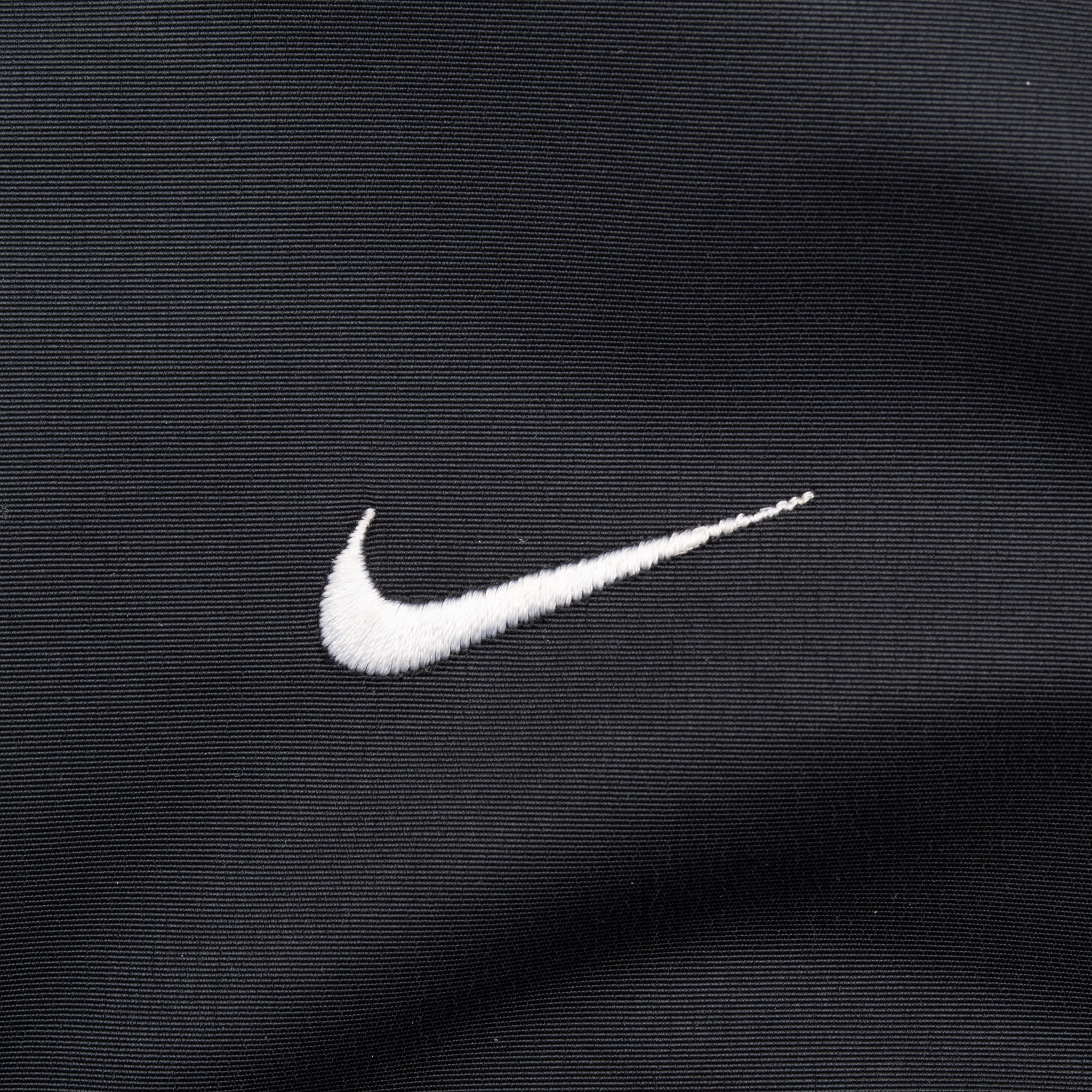 Vintage Nike Classic Black Heavy Windbreaker Jacket 2000S Size XL