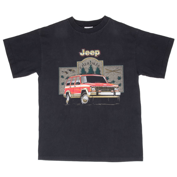 Vintage Jeep Cherokee 1990S Tee Shirt Size Medium Made In Usa