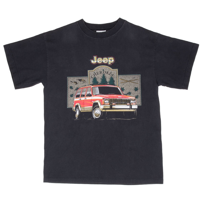 Vintage Jeep Cherokee 1990S Tee Shirt Size Medium Made In Usa