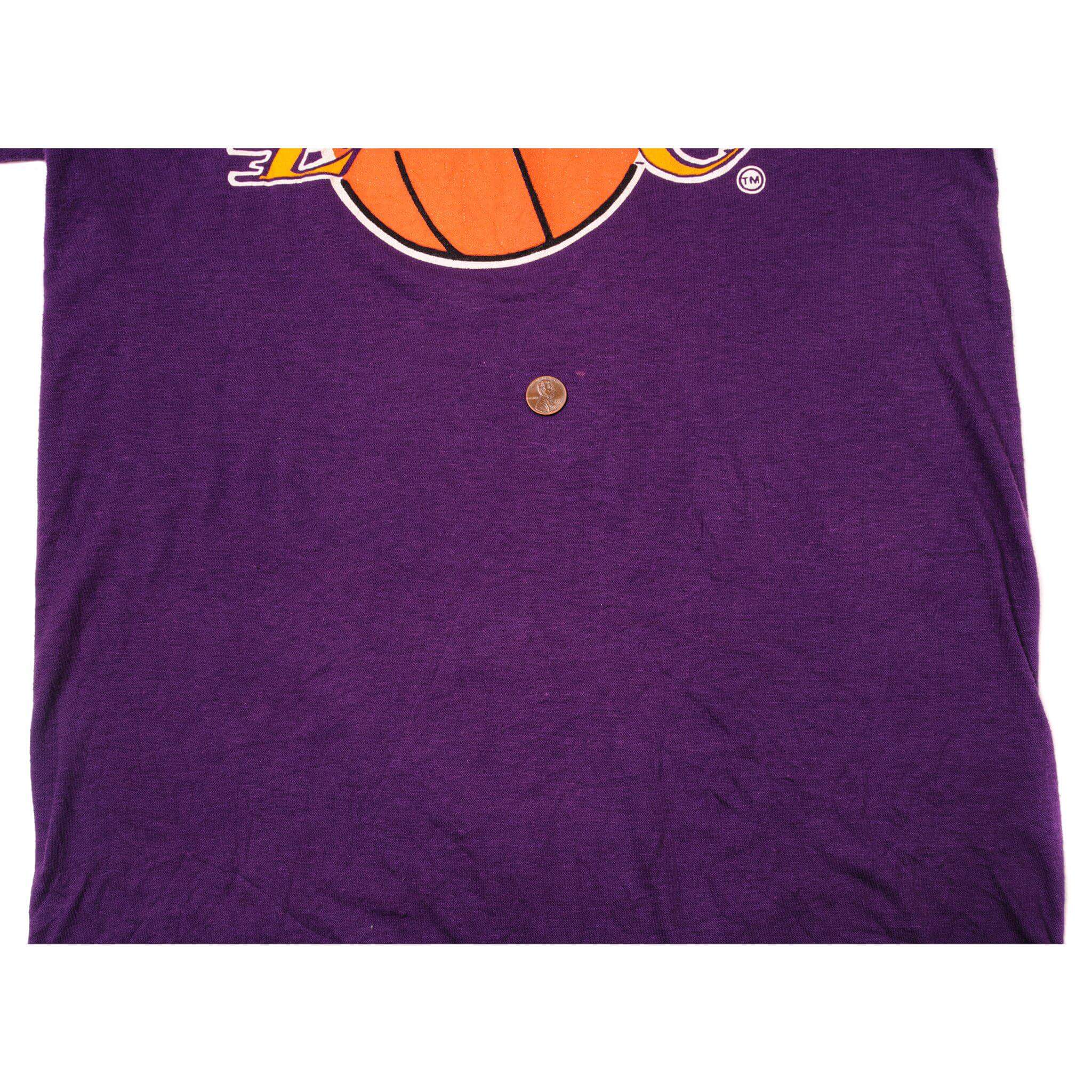 VINTAGE NBA LOS ANGELES LAKERS TEE SHIRT SIZE SMALL MADE IN USA 1980s
