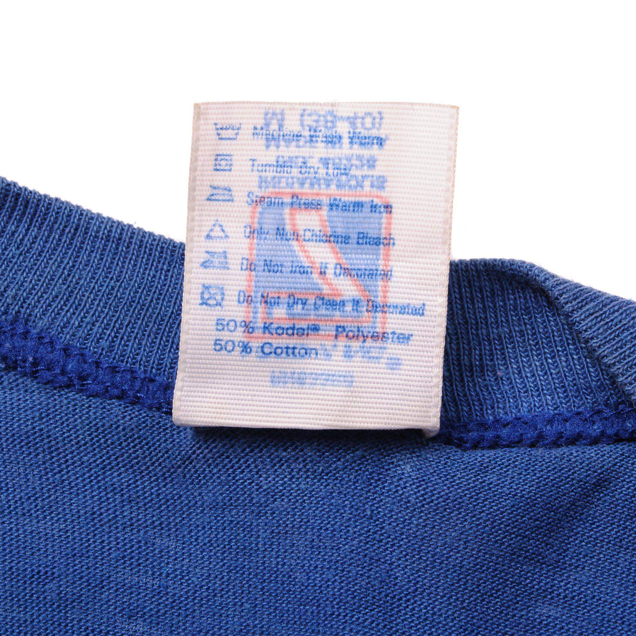 VINTAGE MLB LOS ANGELES DODGERS WORLD CHAMPIONS TEE SHIRT 1988 SMALL MADE USA