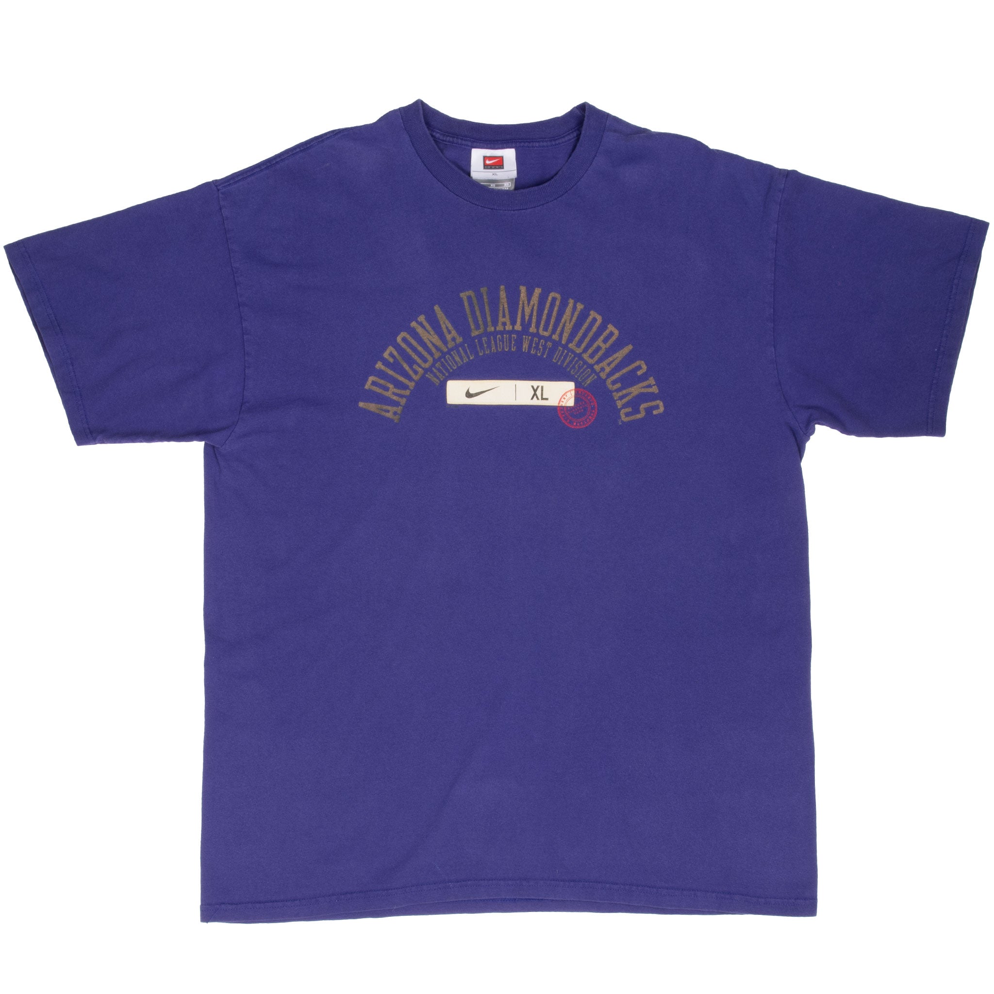 Vintage Mlb Arizona Diamondbacks 2000S Nike Tee Shirt Size XL