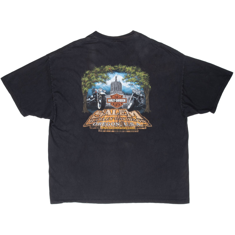 Vintage Harley Davidson The Power Of Freedom Tee Shirt 2009 Size 3XL