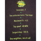 VINTAGE UNIVERSAL STUDIOS HULK THE MONSTER THE MACHINE TEE SHIRT 1999 SIZE XL