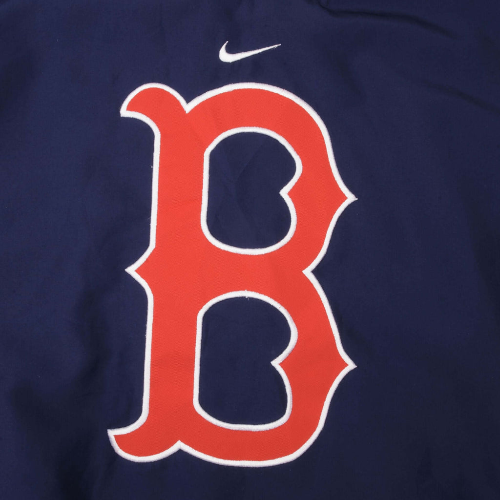Nike red sox windbreaker sales