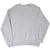 Back of plain grey Nike crewneck sweatshirt