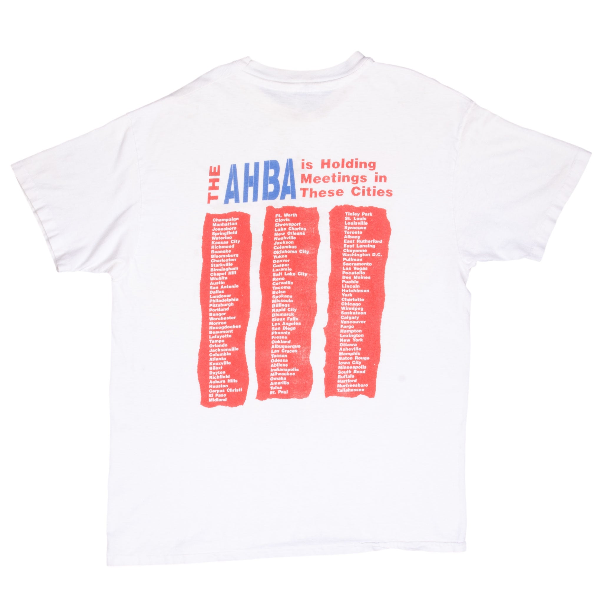 Vintage Garth Brooks American Honk Tonk Bar Association 1994 Tee Shirt Size Large Made in Usa With Single Stitch Sleeves