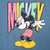 Vintage Disney Mickey Mouse Blue Sweatshirt 1990S Size Large Made In Usa