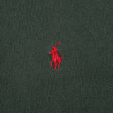 Vintage Ralph Lauren Green Rugby Polo Shirt 1990S Size XL