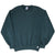 Full front of blank forest green Russell Athletic crewneck sweatshirt