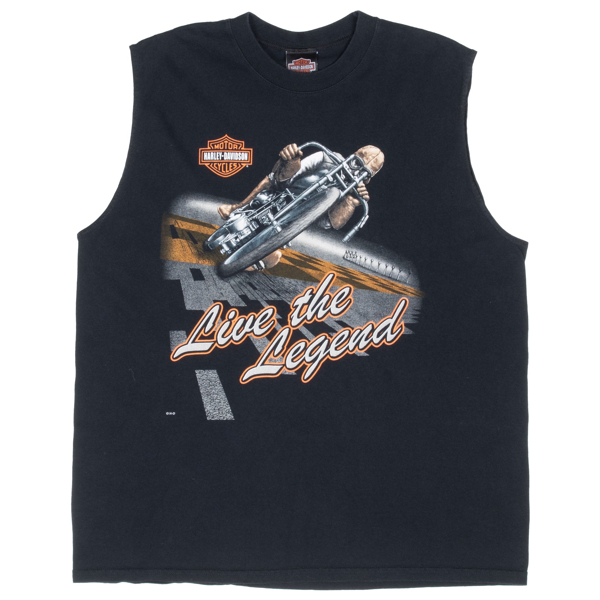 VINTAGE HARLEY DAVIDSON CANCUN MEXICO TANK TOP TEE SHIRT 2000S XL