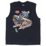 VINTAGE HARLEY DAVIDSON CANCUN MEXICO TANK TOP TEE SHIRT 2000S XL