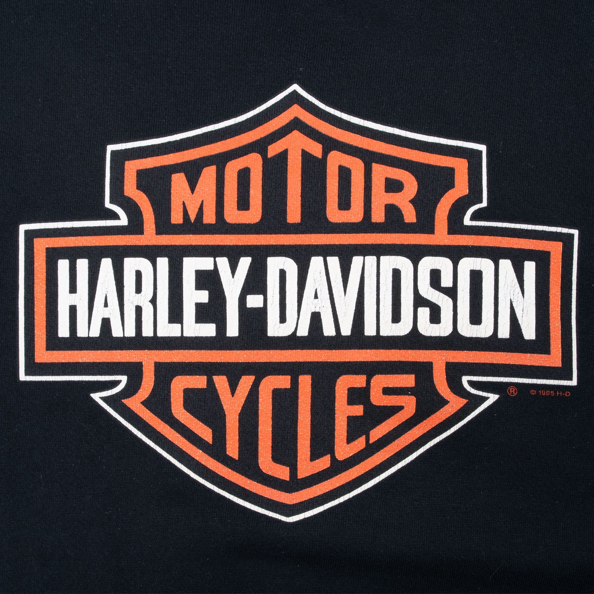 Vintage Harley Davidson Tulsa Oklahoma Sweatshirt 1995 Size 3Xl Made In Usa